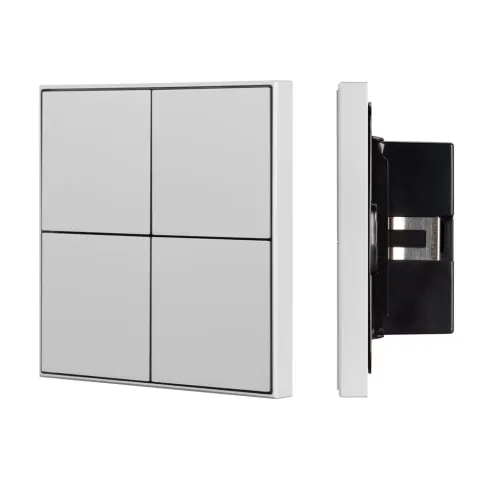 Кнопочная панель Arlight KNX-304-23-IN Silver (BUS, Frame)