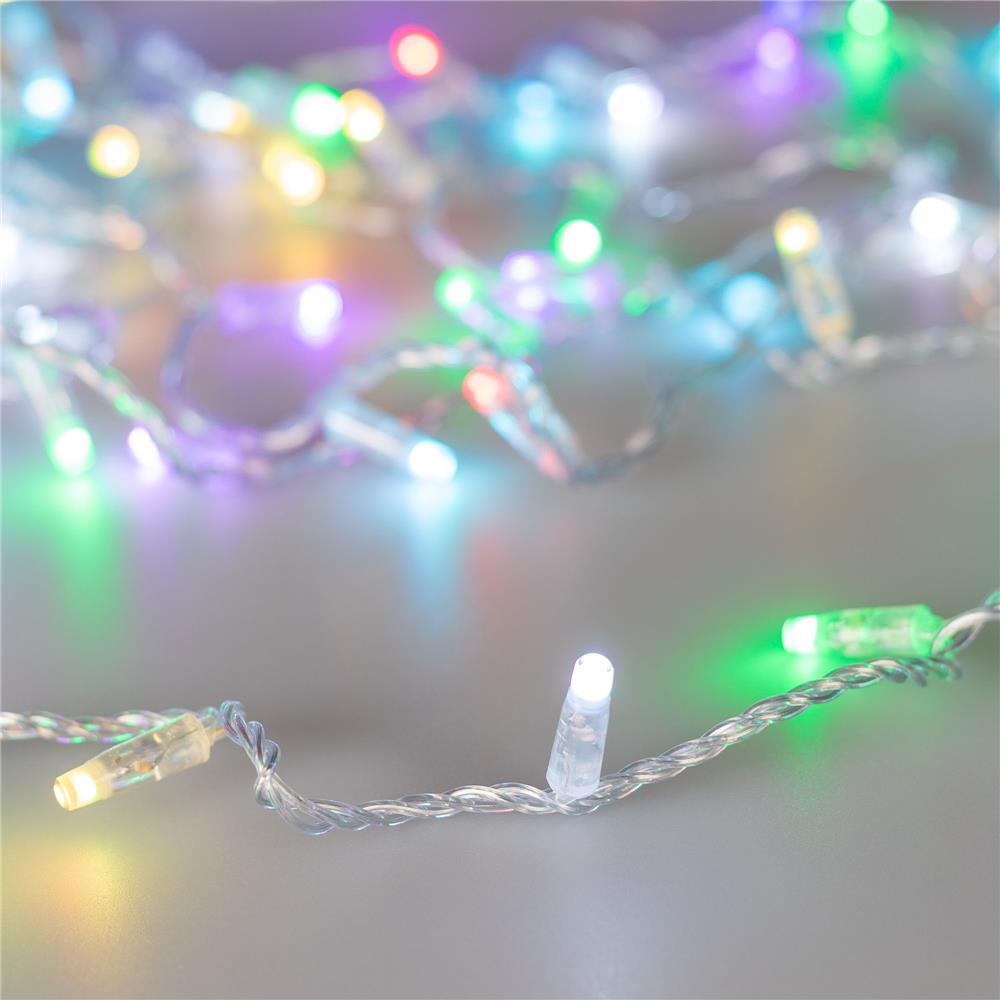 Светодиодная гирлянда Ardecoled ARD-STRING-CLASSIC-20000-CLEAR-200LED-SYNC RGB (230V, 13W)