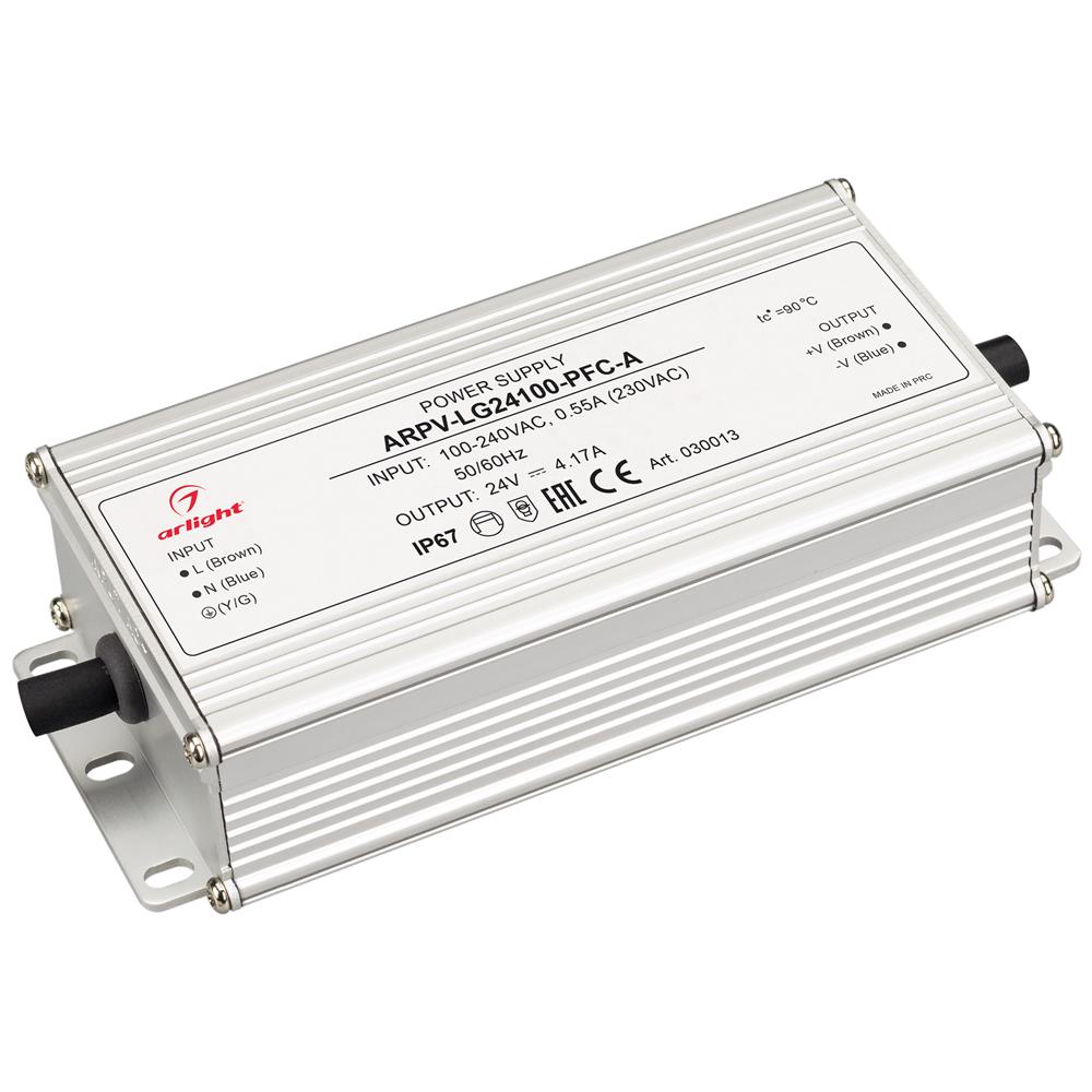 Блок питания Arlight ARPV-LG24100-PFC-A (24V, 4.17A, 100W)