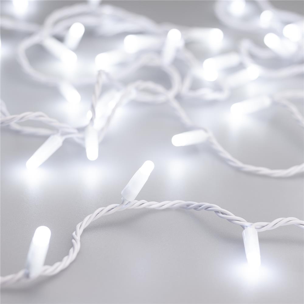 Светодиодная гирлянда Ardecoled ARD-STRING-CLASSIC-10000-WHITE-100LED-MILK-STD White (230V, 7W)