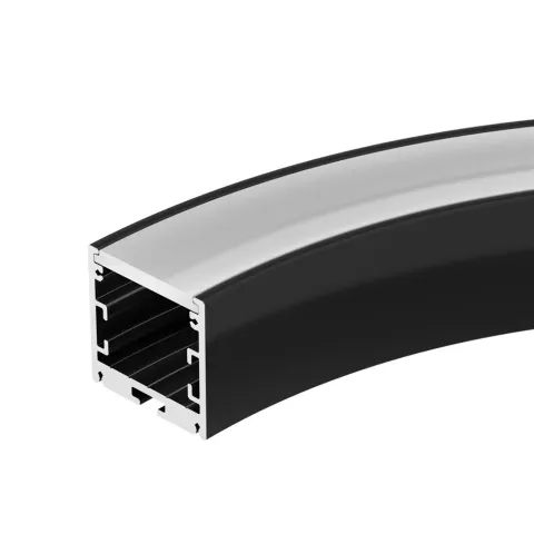 Профиль Arlight SL-ARC-3535-D320-A90 BLACK (дуга 1 из 4)