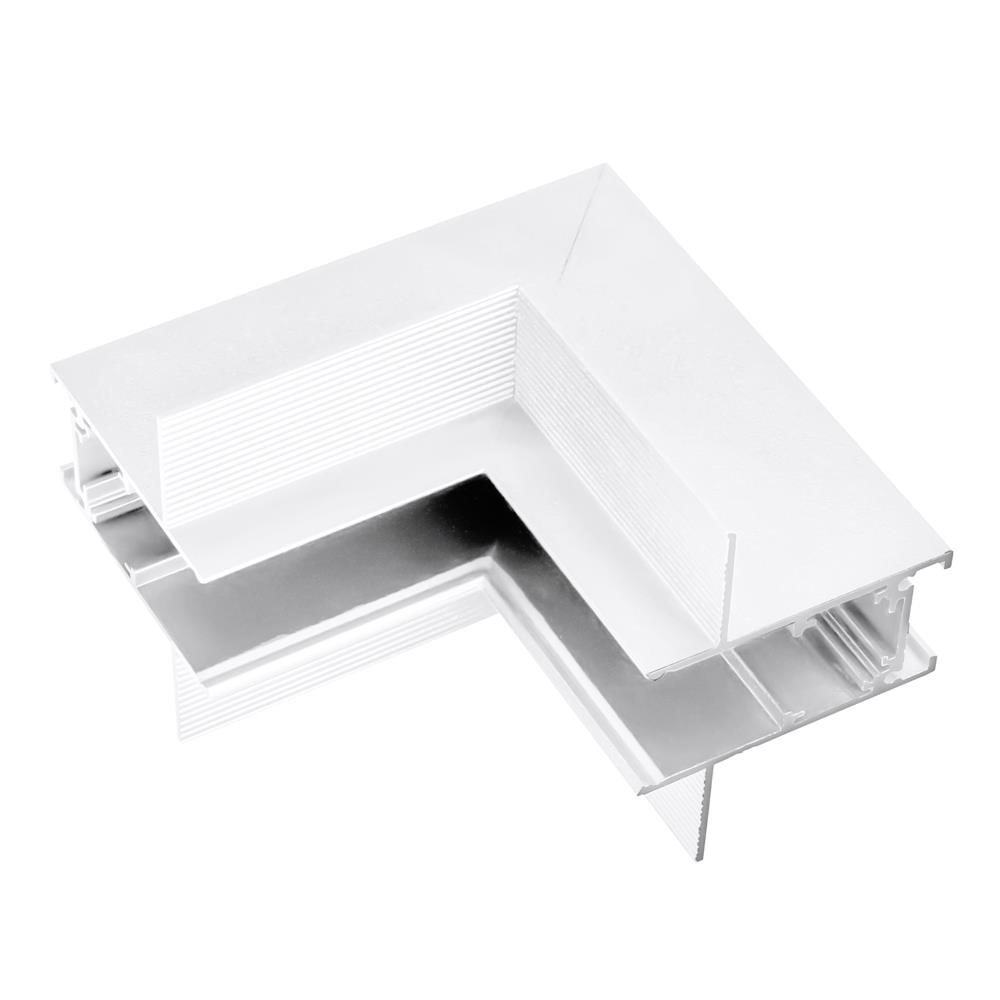 Коннектор угловой Arlight MAG-CON-2652-FDW-L90-INT (WH, внутренний)