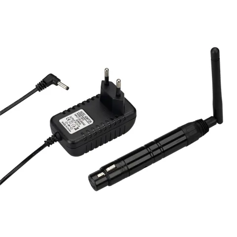 Усилитель Arlight SMART-DMX-Receiver Black (5V, XLR3 Male, 2.4G)