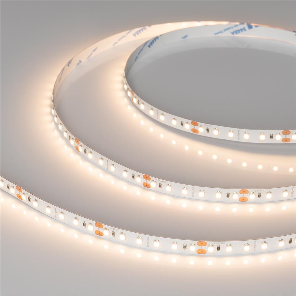 Светодиодная лента Arlight NT-A120-8mm 24V Warm3000 (9.6 W/m, IP20, 3528, 5m)