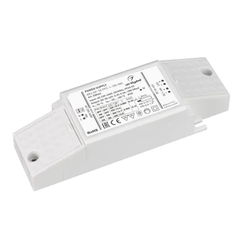 Блок питания Arlight ARJ-SP-18-PFC-1-10V-INS (18W, 250-400mA)