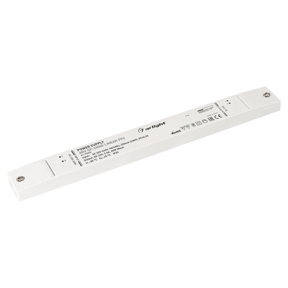 Блок питания Arlight ARV-SP-24060-LINEAR-PFC (24V, 2.5A, 60W)