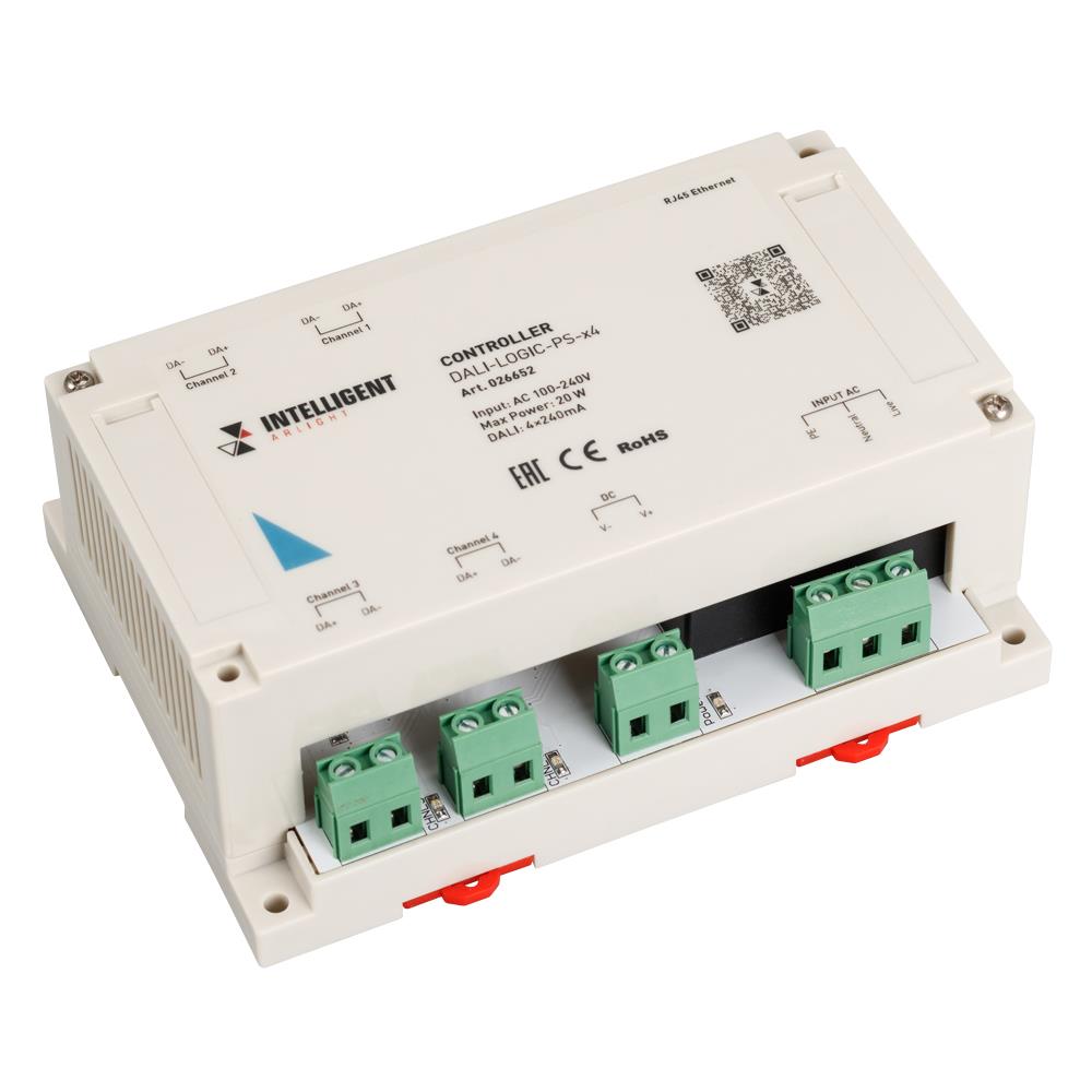 Контроллер Arlight DALI-LOGIC-PS-x4 (230B, Ethernet)