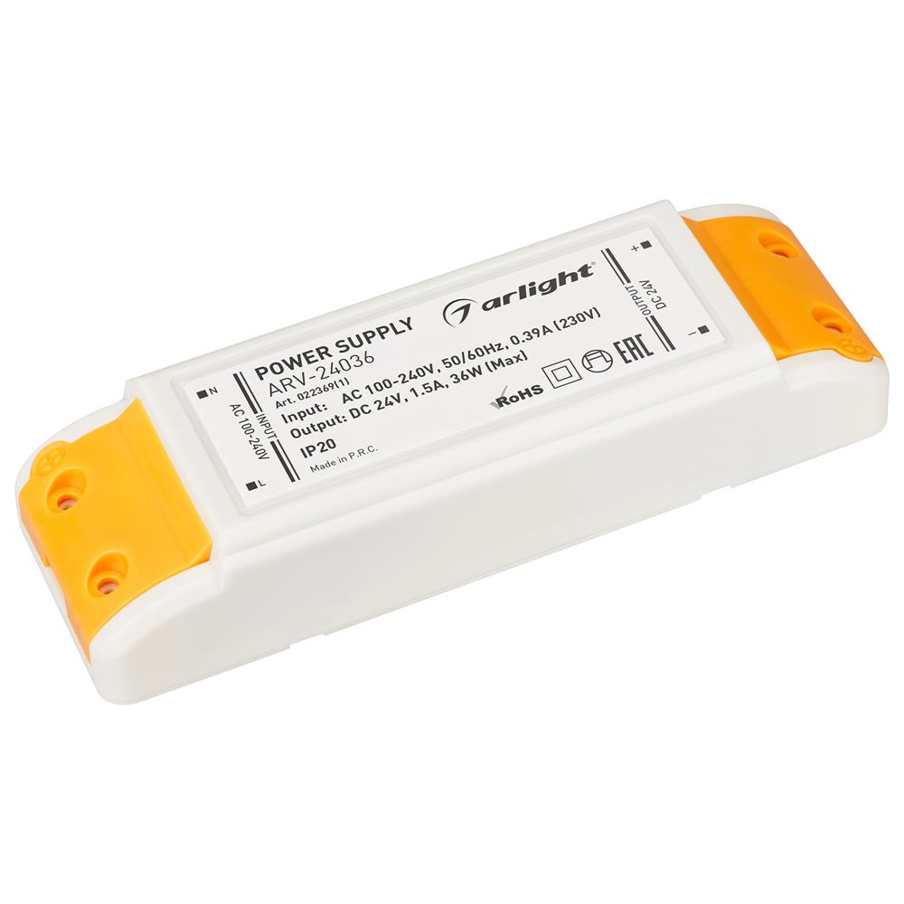 Блок питания Arlight ARV-24036 (24V, 1.5A, 36W)