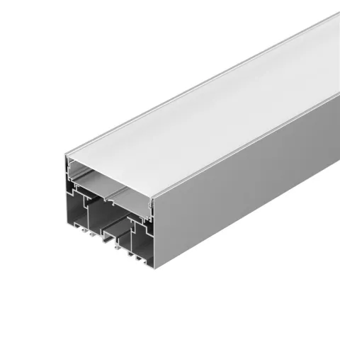 Профиль с экраном Arlight S2-LINE-10570-2500 ANOD+OPAL