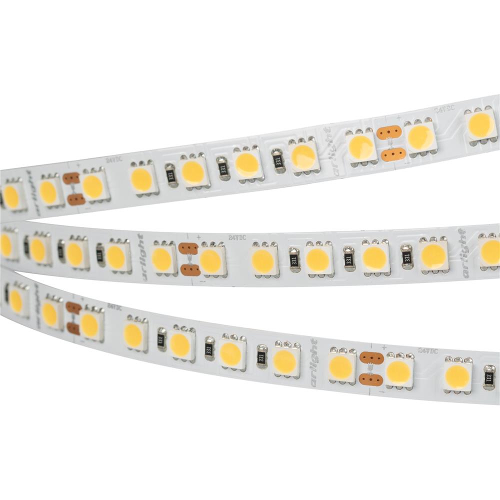 Светодиодная лента Arlight RT-B96-10mm 24V Warm2700 (23 W/m, IP20, 5060, 5m)