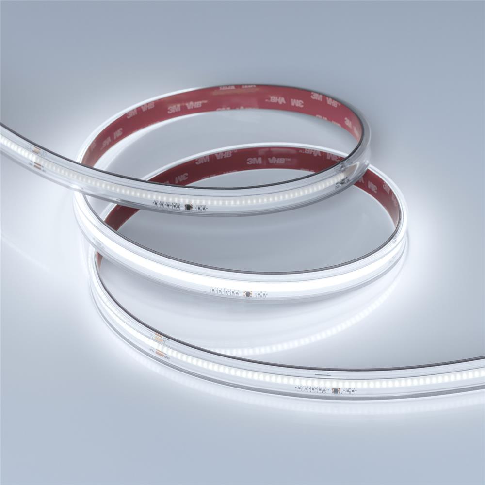 Светодиодная лента герметичная Arlight SPI-COB-PS-X378-14mm 24V White6000-PX63-BPT (7 W/m, IP67, 5m)