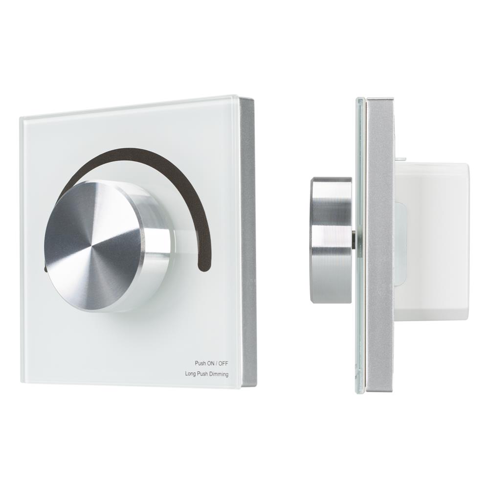 Панель Arlight SMART-P90-DIM-G-IN White (230V, Rotary, 2.4G)