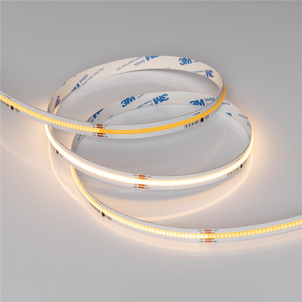 Светодиодная лента Arlight SPI-COB-X378-12mm 24V Warm2700-PX63-BPT (7 W/m, IP20, 5m)