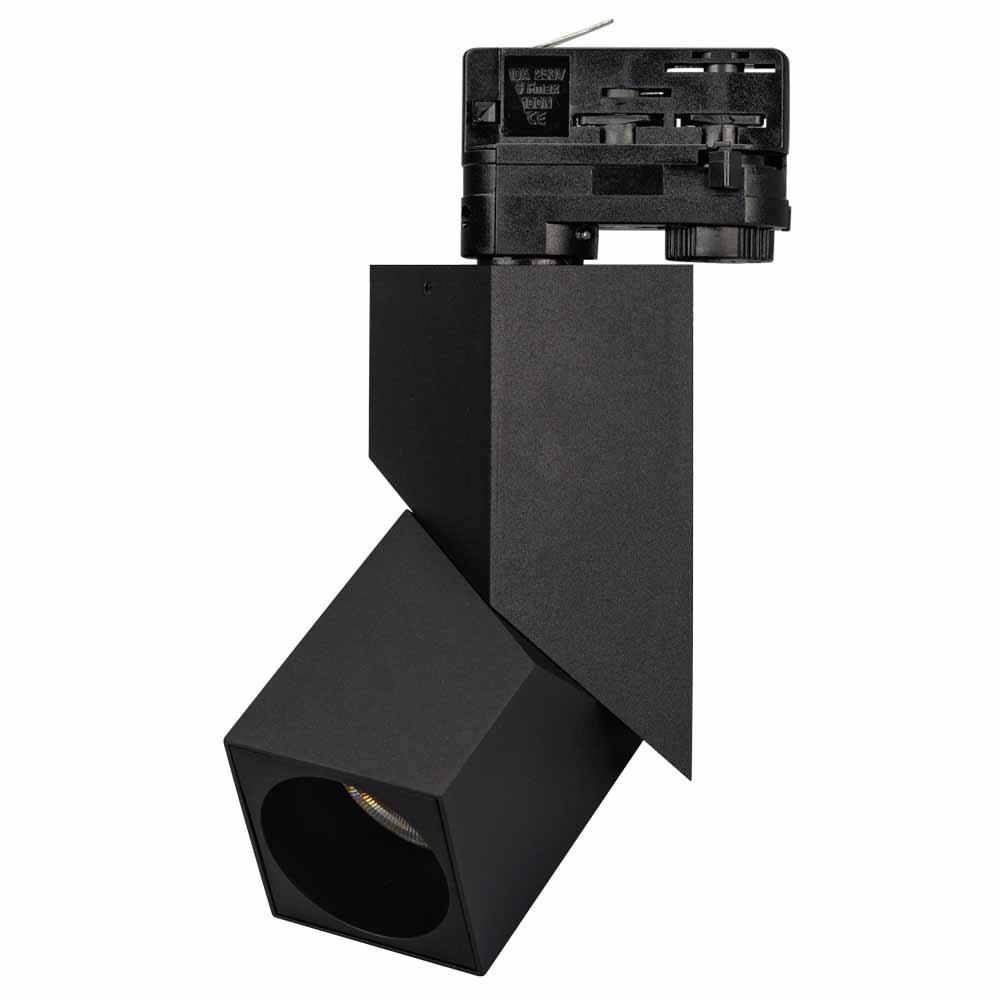 Светильник Arlight LGD-TWIST-TRACK-4TR-S60x60-12W Day4000 (BK, 30 deg)