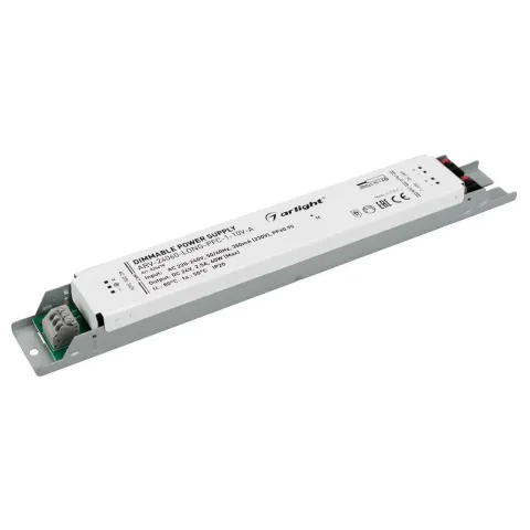 Блок питания Arlight ARV-24060-LONG-PFC-1-10V-A (24V, 2.5A, 60W)