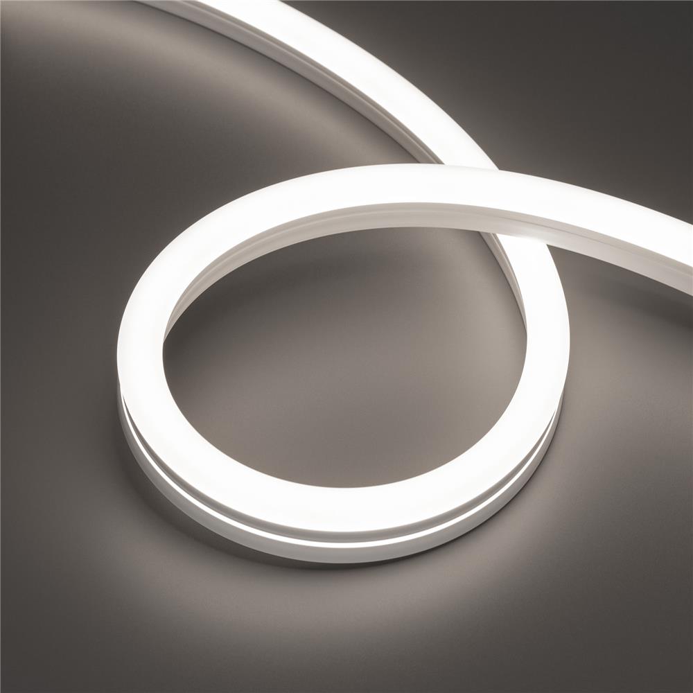 Светодиодная лента герметичная Arlight MOONLIGHT-SIDE-A140-12x24mm 24V Day5000 (9.6 W/m, IP68, 5m, wire x2)