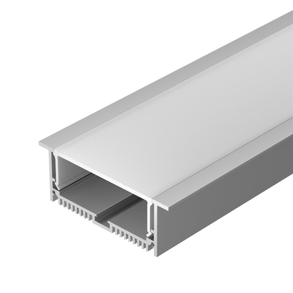 Профиль с экраном Arlight SL-LINIA88-F-2500 ANOD+OPAL