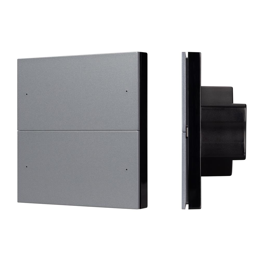 Кнопочная панель Arlight SMART-DMX512-801-22-4G-4SC-DIM-IN Grey (230V, 2.4G)