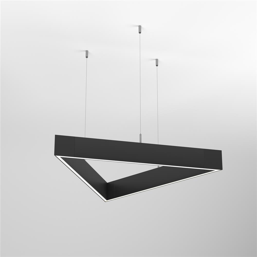 Светильник Arlight ALT-LINEAIR-TRIANGLE-FLAT-UPDOWN-DIM-785-85W Warm3000 (BK, 100 deg, 230V)