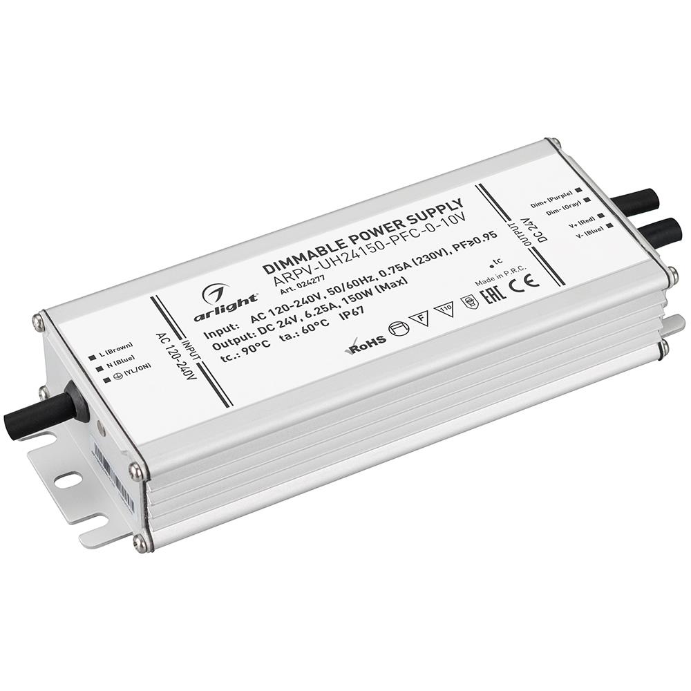 Блок питания Arlight ARPV-UH24150-PFC-0-10V (24V, 6.3A, 150W)