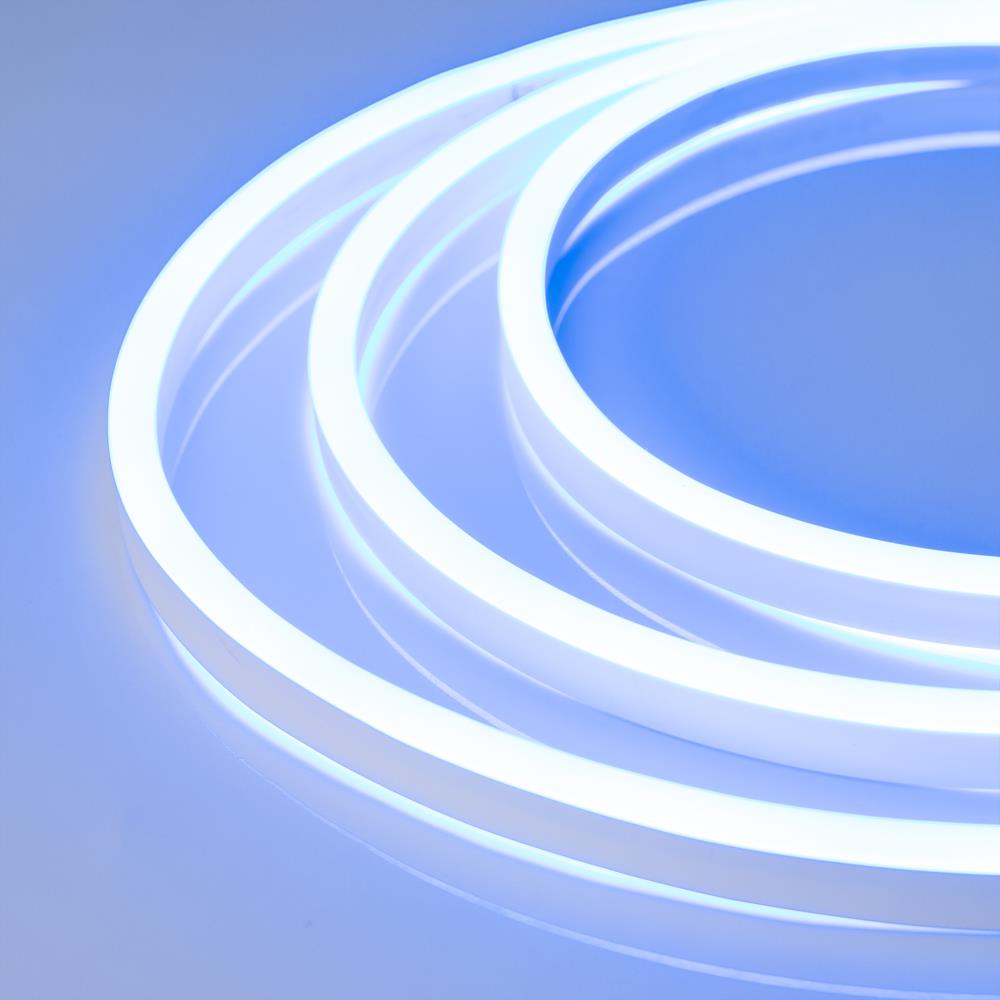 Образец Гибкий неон Arlight ARL-NEON-1608BH-SIDE 24V Blue