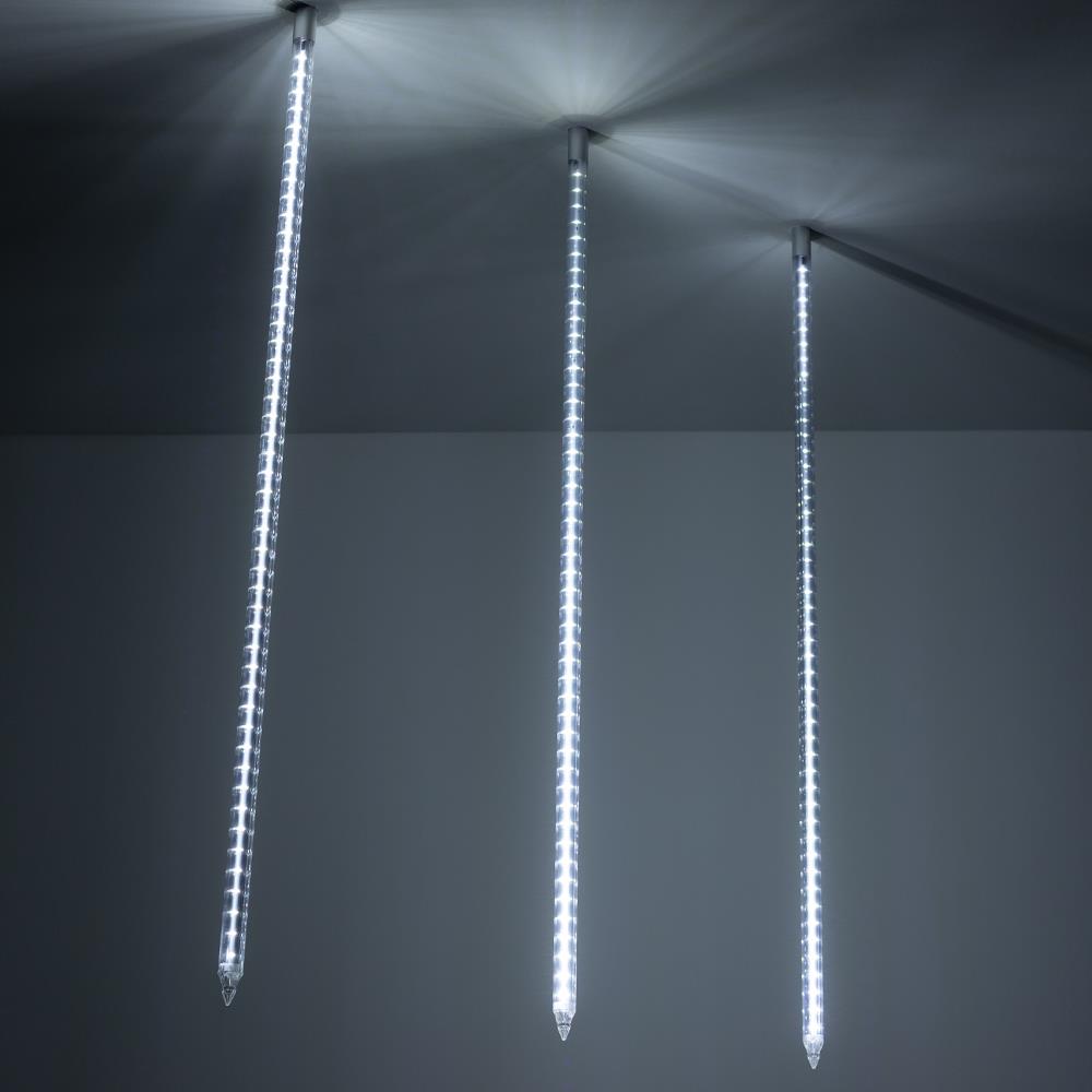 Светодиодная гирлянда Ardecoled ARD-ICEFALL-CLASSIC-D23-1000-CLEAR-96LED-LIVE WHITE (230V, 1.5W)