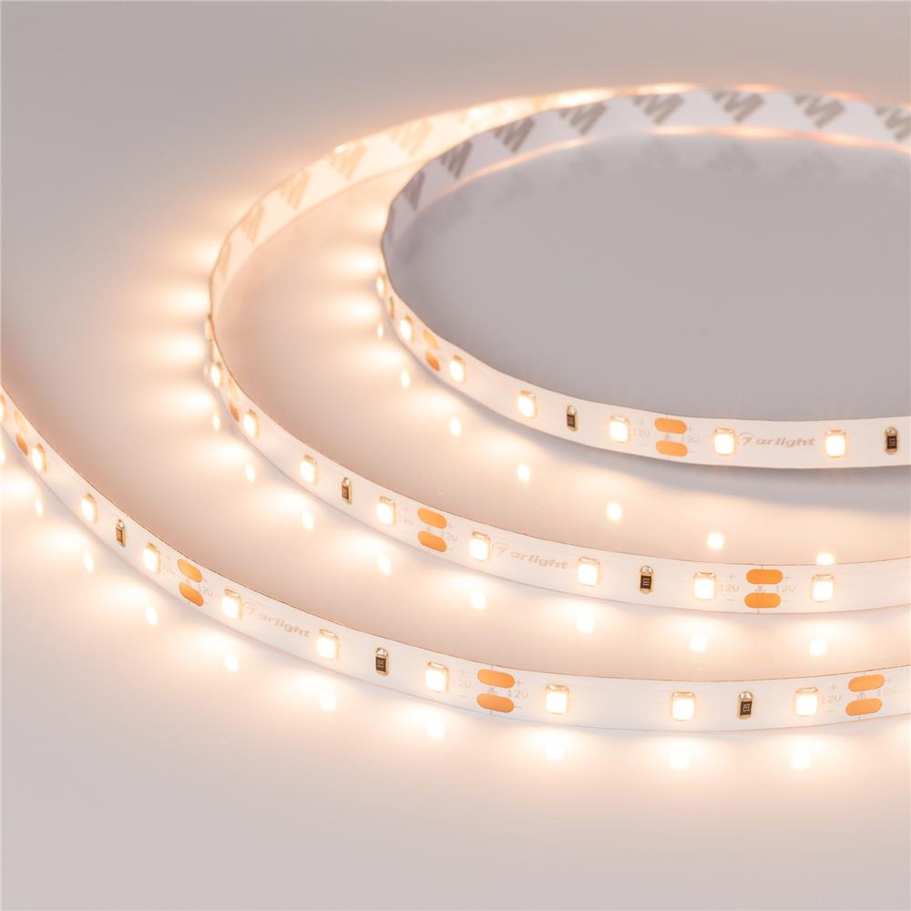 Светодиодная лента Arlight RT-A60-8mm 12V Warm3000 (7.2 W/m, IP20, 2835, 5m)