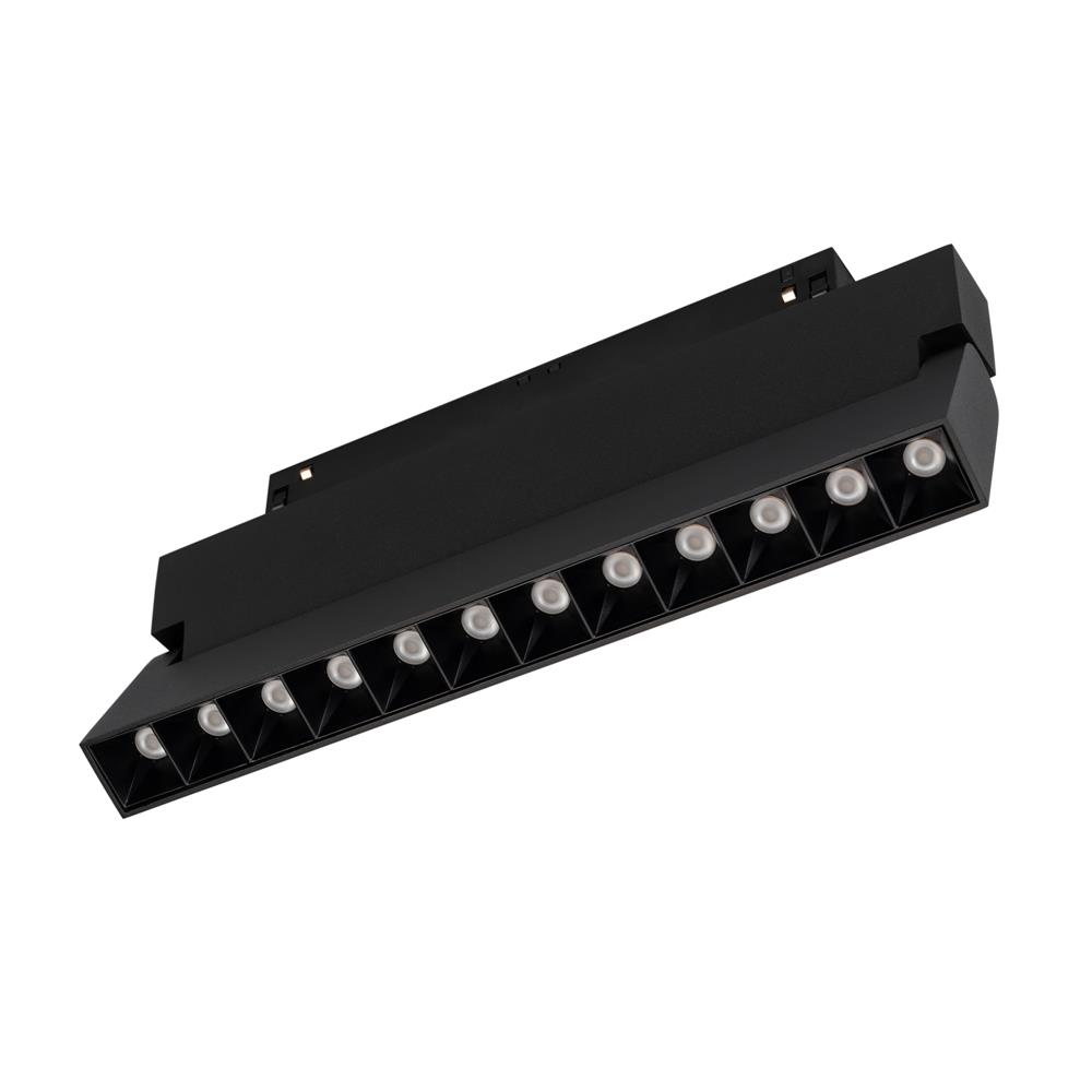 Светильник Arlight MAG-ORIENT-LASER-FOLD-S230-12W Warm3000 (BK, 30 deg, 48V, DALI)