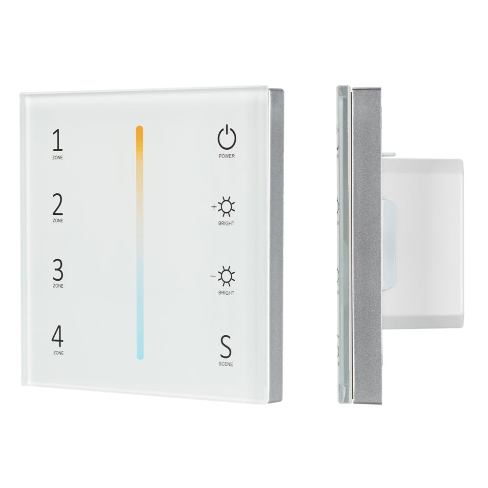 Панель Arlight Sens SMART-P38-MIX White (230V, 4 зоны, 2.4G)