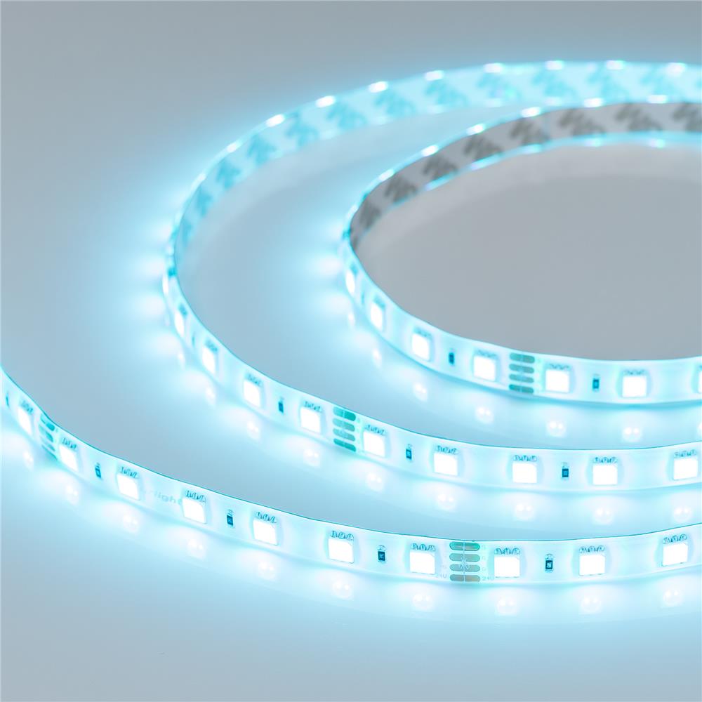 Светодиодная лента герметичная Arlight RTW-SE-B60-10mm 24V RGB (14.4 W/m, IP65, 5060, 5m)