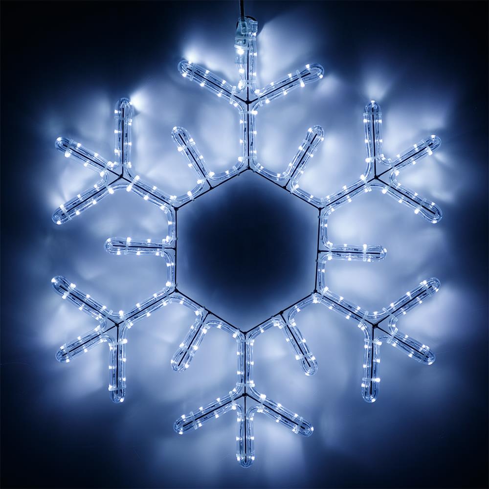 Фигура Ardecoled ARD-SNOWFLAKE-M5-600x600-216LED White (230V, 15W)