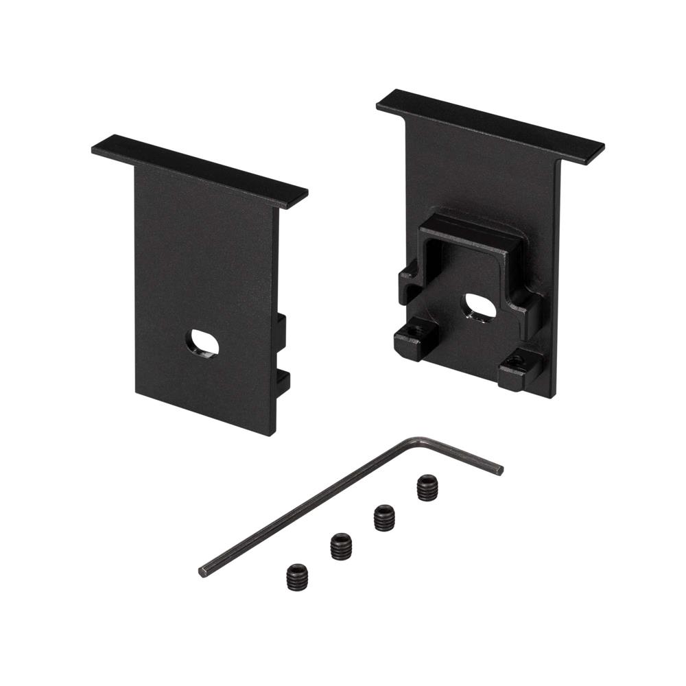 Заглушка Arlight SL-COMFORT-2542-F BLACK c отверстием