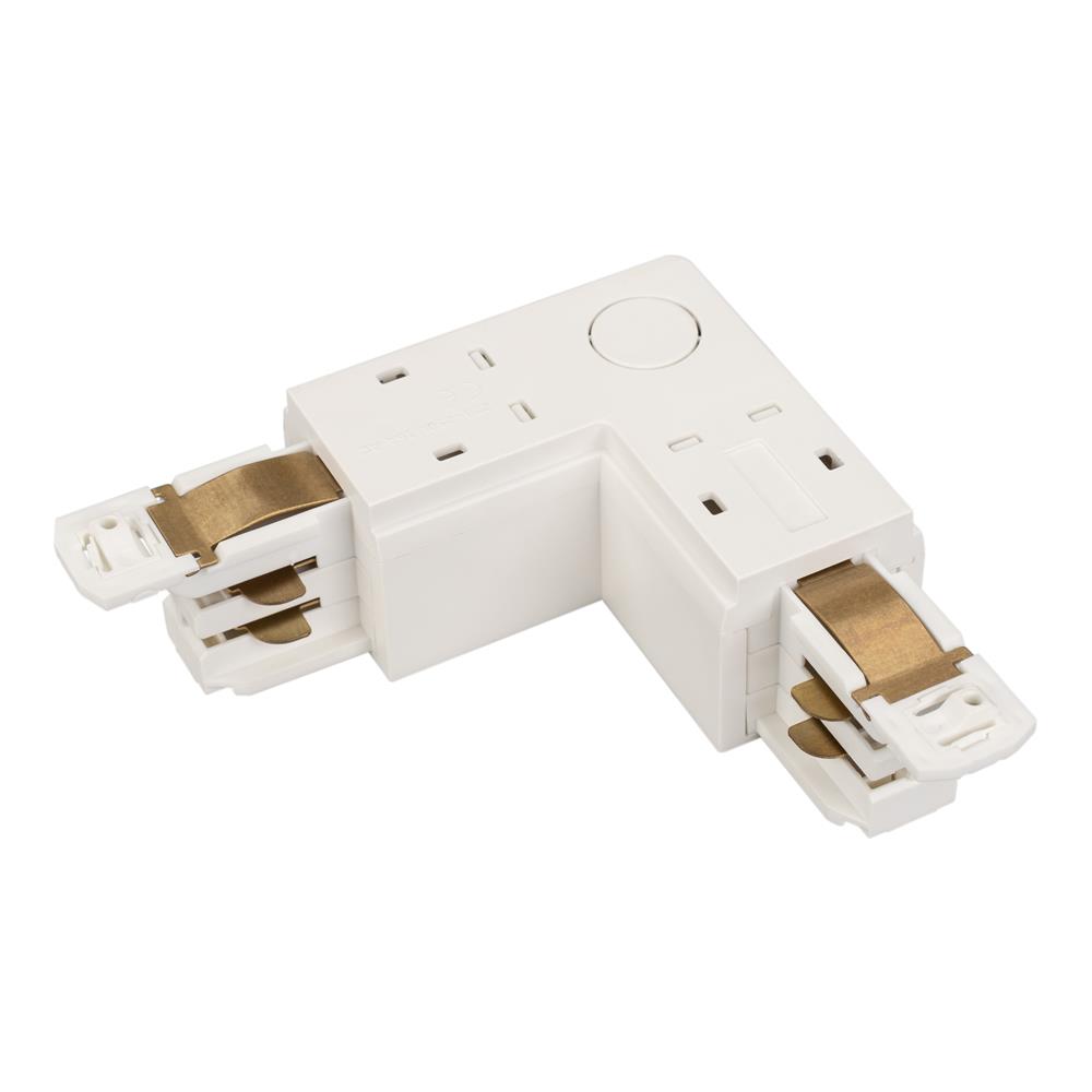 Коннектор угловой Arlight LGD-4TR-CON-L-EXT-WH (D)