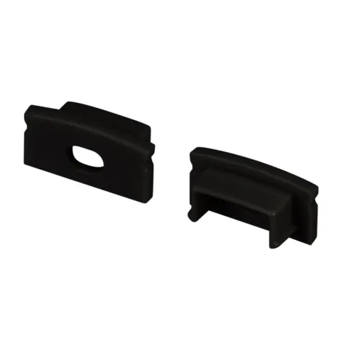 Заглушка Arlight LINE-1708 BLACK с отверстием