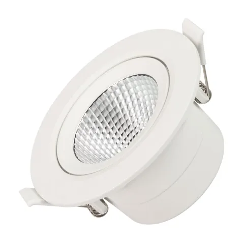 Светильник Arlight LTD-POLAR-TURN-R105-10W Warm3000 (WH, 36 deg, 230V)