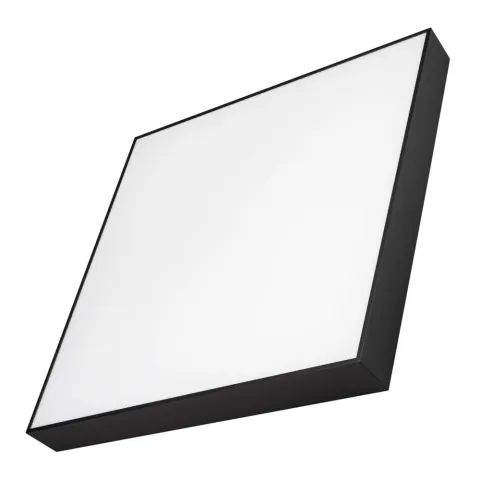 Светильник Arlight IM-QUADRO-EMERGENCY-3H-S600x600-64W Day4000 (BK, 120 deg, 230V)