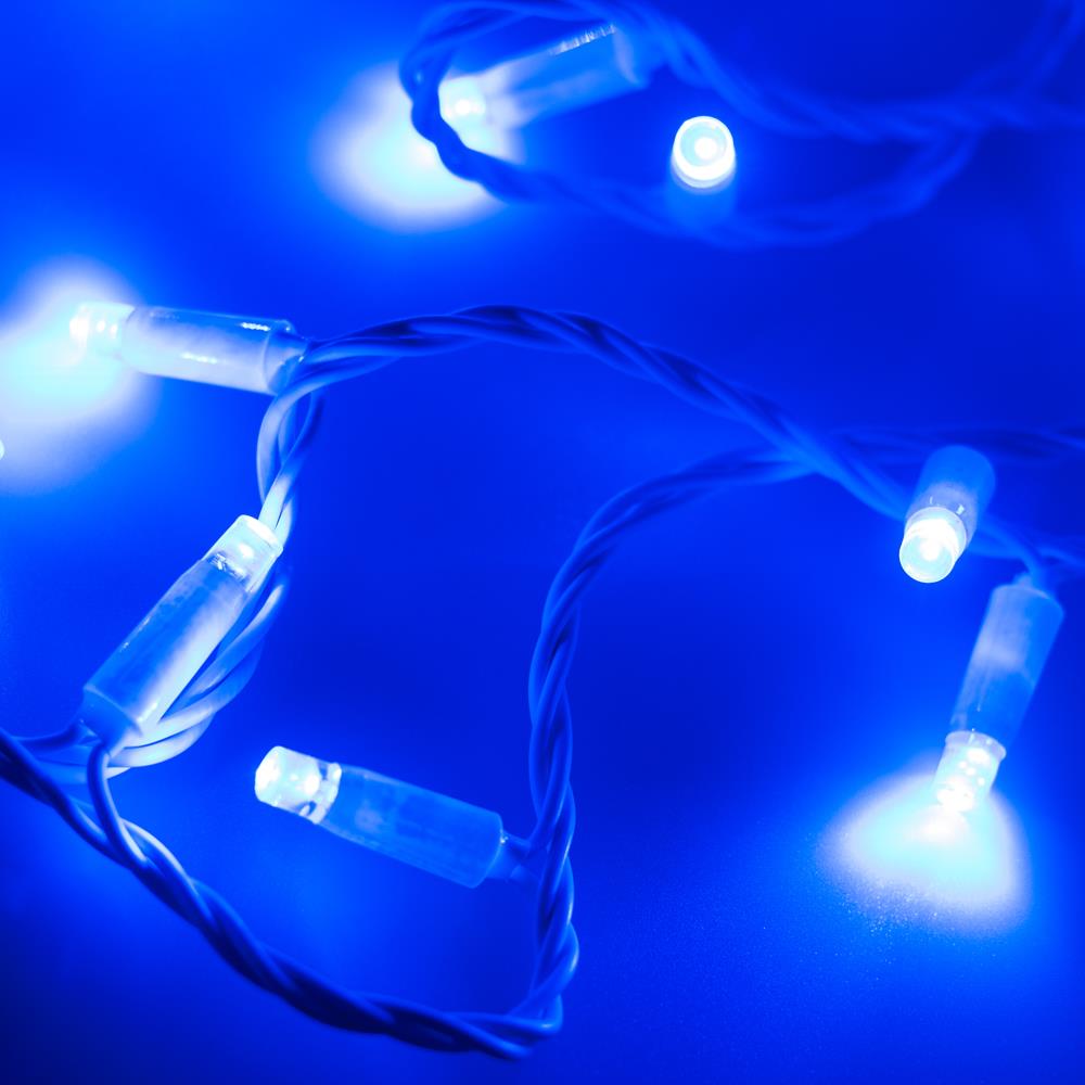 Светодиодная гирлянда Ardecoled ARD-STRING-CLASSIC-10000-WHITE-100LED-STD BLUE (230V, 7W)