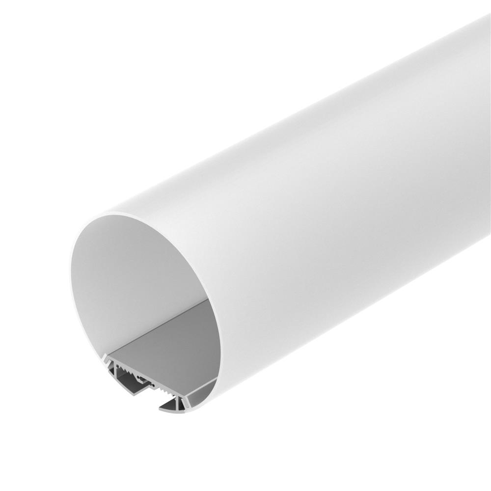 Профиль с экраном Arlight SL-ROUND-D120-2500 ANOD+OPAL