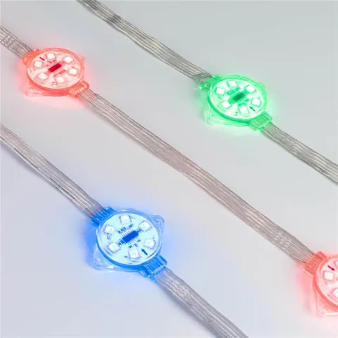 Модуль управляемый Arlight VISOR-DMX-5060-6-24V RGB 120deg (D40x12mm, 1.5W, IP68)
