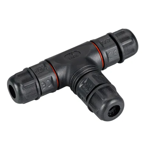 Коннектор тройной Arlight NEO-CON-T-2pin-BK (3-7mm, IP67)