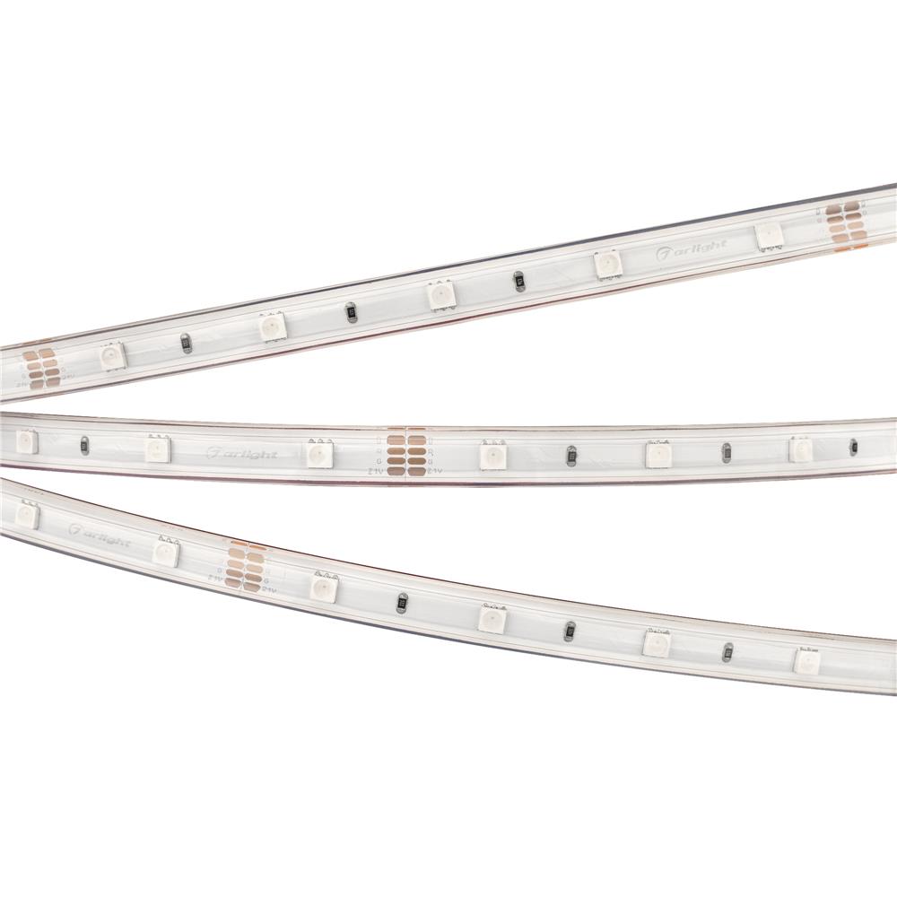 Светодиодная лента герметичная Arlight RTW-PS-B30-13mm 24V RGB (7.2 W/m, IP67, 5060, 5m)