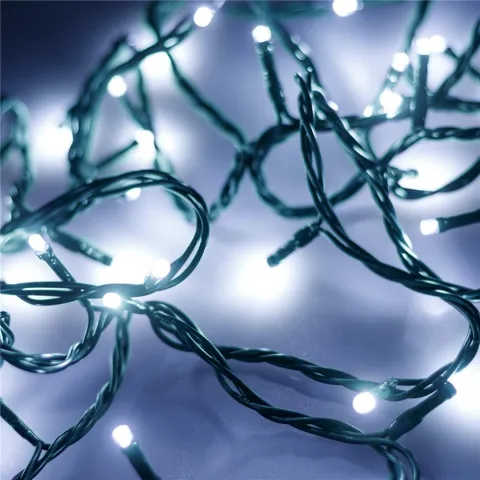 Светодиодная гирлянда Ardecoled ARD-STRING-HOME-5000-GREEN-50LED-STD WHITE (230V, 3.5W)