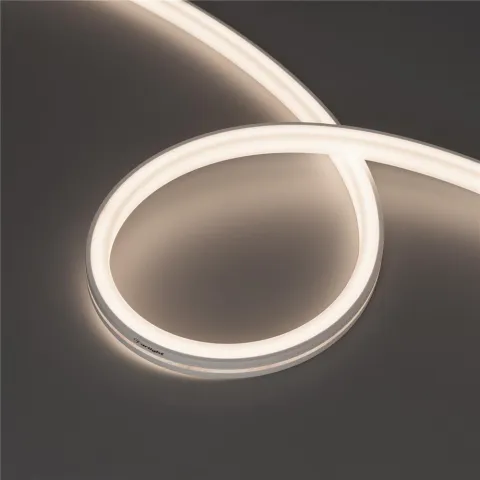 Светодиодная лента герметичная Arlight MOONLIGHT-TOP-U-A156-13x12mm 24V Day4000 (11 W/m, IP67, 5m, wire x2)