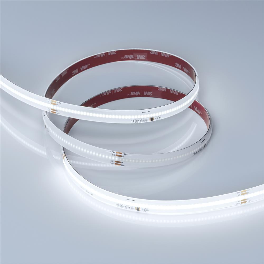 Светодиодная лента герметичная Arlight SPI-COB-SE-X378-12mm 24V White6000-PX63-BPT (7 W/m, IP65, 5m)