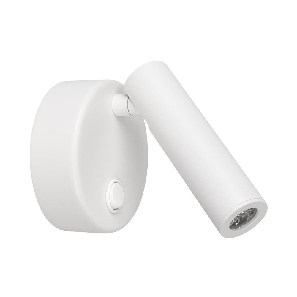 Светильник Arlight SP-BED-R90-3W Warm3000 (WH, 20 deg, 230V)