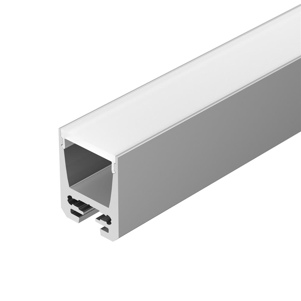 Профиль с экраном Arlight ALU-SWISS-20-2000 ANOD+FROST