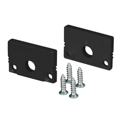 Заглушка Arlight SL-SLIM20-H13 BLACK с отверстием