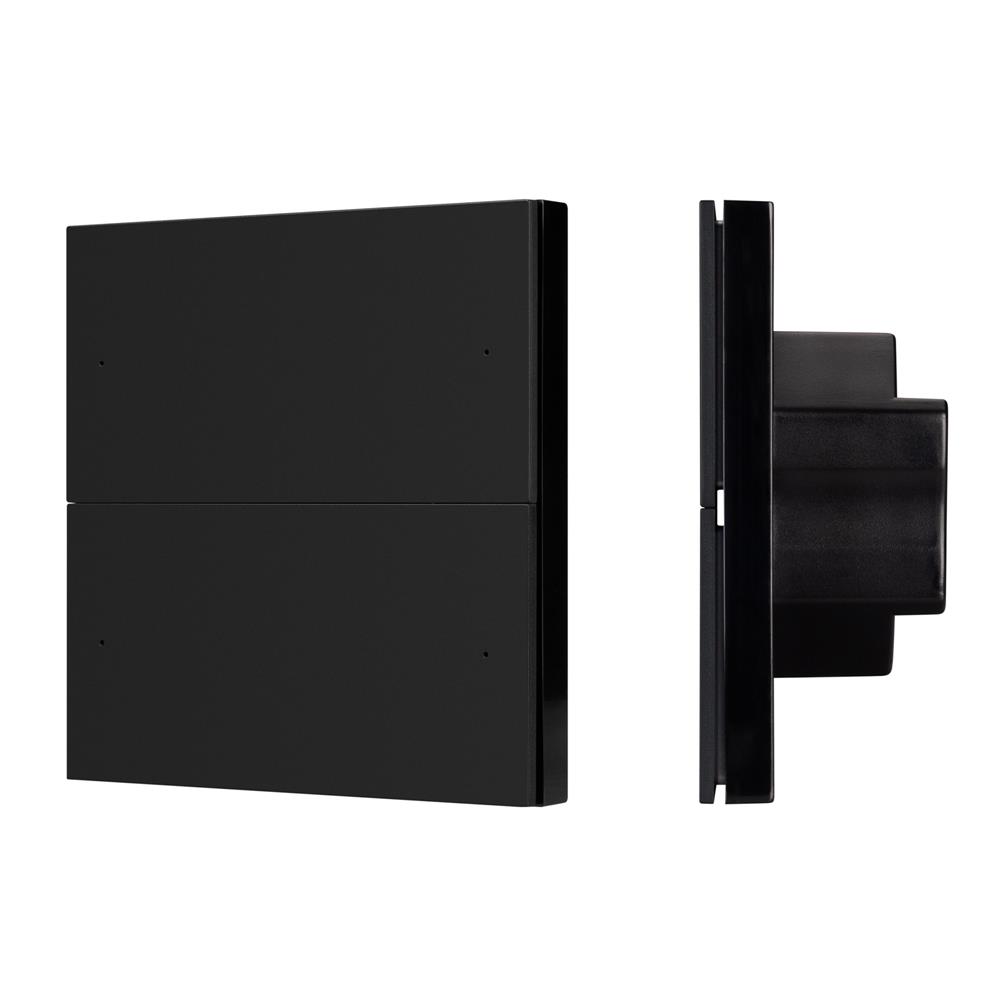 Кнопочная панель Arlight SMART-DMX512-801-22-4G-4SC-DIM-IN Black (230V, 2.4G)