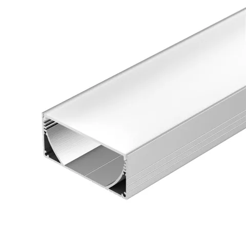 Профиль с экраном Arlight ALU-POWER-W80N-2000 ANOD+FROST