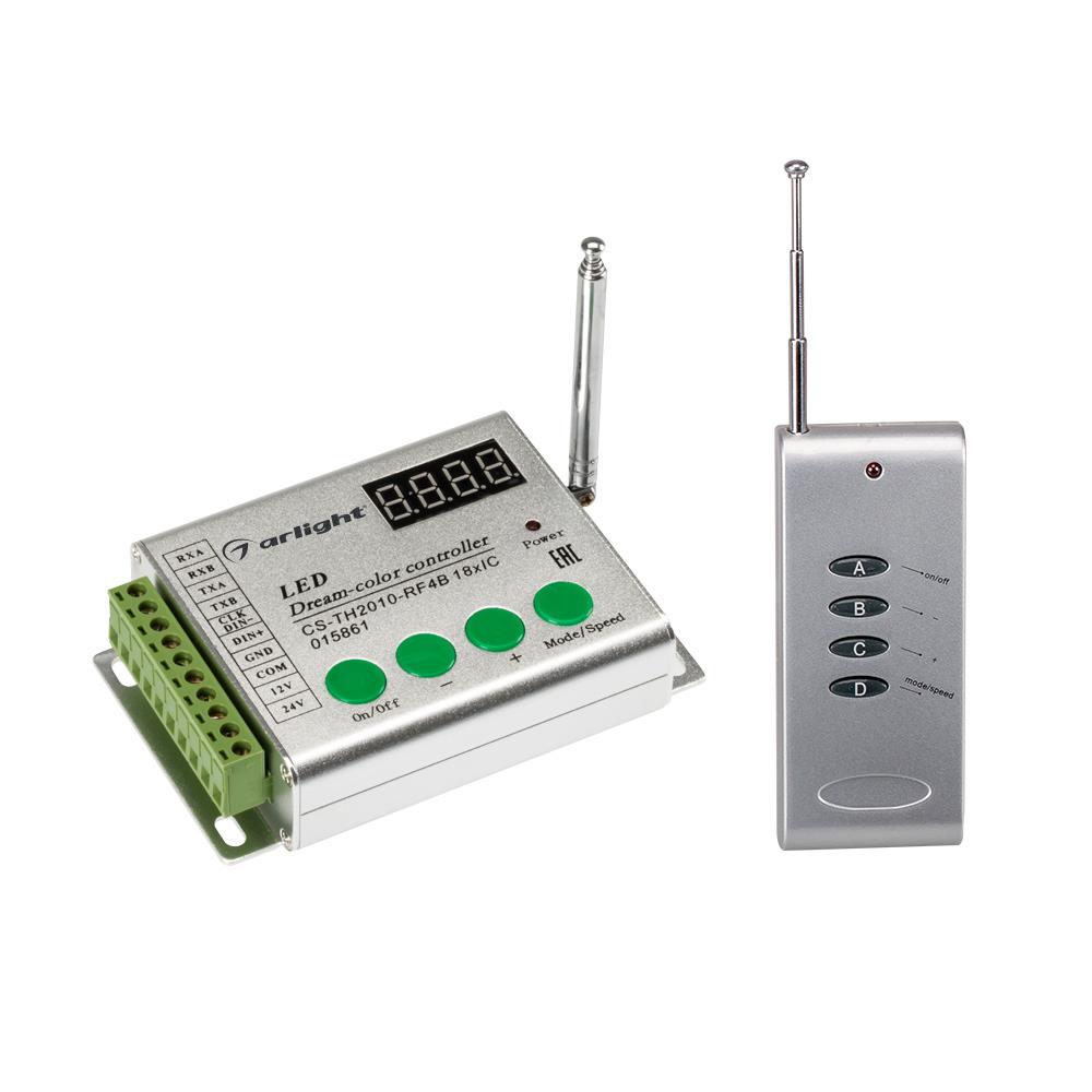 Контроллер Arlight CS-TH2010-RF4B 18xIC (12-24V, ПДУ 4кн)